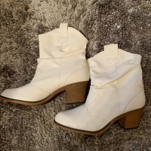 White boots